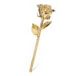 I Love You Heart Combo (24K Gold Dipped) Real Rose - Image 3