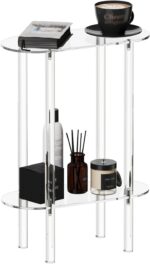Acrylic Narrow Side Table for Small Spaces - Image 2
