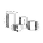 Luxury Transparent Solid Acrylic Display Blocks for Photography Boutique Jewelry Cosmetic Crafts - Image 3