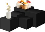 Set of 5 Display Buffet Risers Acrylic Cube with Hollow Bottoms - Image 6