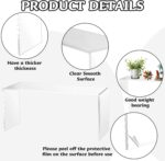 4 Pcs Large Clear Acrylic Riser for Display - Image 5