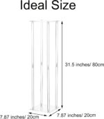 Acrylic Flower Stand Column For Parties, Weddings & Events | Exceptional Centerpiece For Table Decoration - Image 7