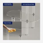 Acrylic Narrow Side Table for Small Spaces - Image 4