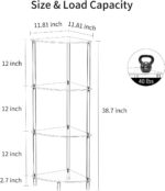Clear Triangle Acrylic Side Table for Small Space - Image 2