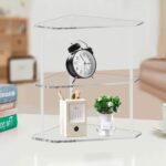 Corner Shelf 2 Tier Bathroom Counter Organizer Acrylic Countertop Corner Shelves - Image 3