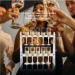 2 Tier Acrylic Champagne Wall Holder for Party - Image 8