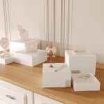 Set of 5 Display Buffet Risers Acrylic Cube with Hollow Bottoms - Image 8