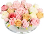Acrylic Floral Centerpiece for Dining Table Decorations Wedding Round Flower Vase - Image 7