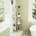 Clear Triangle Acrylic Side Table for Small Space
