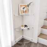 Acrylic Triangle End Table - 3 Tier Corner Side Table - Image 6