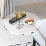 Acrylic End Table, Clear Side Tables for Small Space - Image 5