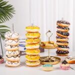 4PCS Acrylic Donut Stand, Donut Holder Stands for Dessert Table - Image 3