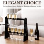 2 Tier Acrylic Champagne Wall Holder for Party - Image 10