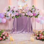 Acrylic Flower Stand Column For Parties, Weddings & Events | Exceptional Centerpiece For Table Decoration - Image 4
