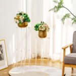 Acrylic Flower Stand Column For Parties, Weddings & Events | Exceptional Centerpiece For Table Decoration - Image 6