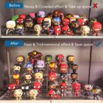 Acrylic Shelf for Perfume Organizer, 4 Tier Funko POP Shelves - Image 7