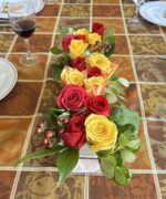 Clear Acrylic Flower Vase Rectangular - Image 13