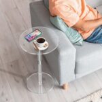 Acrylic End Table, Clear Side Tables for Small Space - Image 7