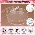 Acrylic Floral Centerpiece for Dining Table Decorations Wedding Round Flower Vase - Image 4