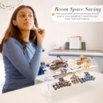 Acrylic Claw Clip Organizer Holder | 360-Degree Rotating Claw Clip Holder - Image 10