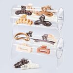 Acrylic Claw Clip Organizer Holder | 360-Degree Rotating Claw Clip Holder - Image 9
