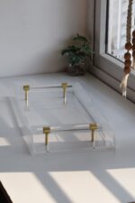 Luxurious Acrylic Premium Tray For Serving - Image 3