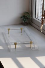 Luxurious Acrylic Premium Tray For Serving - Image 3