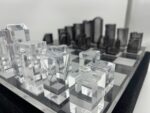 Luxury Chess Board In Highly Polished Acrylic With Frosted Board - Image 5
