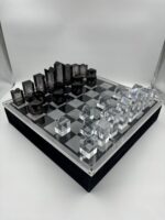 Luxury Chess Board In Highly Polished Acrylic With Frosted Board - Image 7