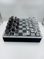 Luxury Chess Board In Highly Polished Acrylic With Frosted Board - Image 9