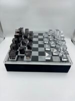Luxury Chess Board In Highly Polished Acrylic With Frosted Board - Image 9