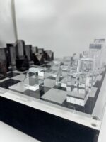 Luxury Chess Board In Highly Polished Acrylic With Frosted Board - Image 10