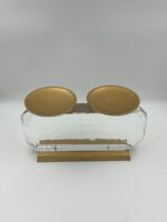 Luxury Candle Holder In Highly Polished Clear Acrylic - Image 5