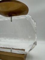 Luxury Candle Holder In Highly Polished Clear Acrylic - Image 6