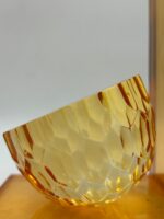 Luxury Bookend In Highly Polished Clear Acrylic In Peach Colour - Image 3