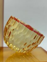 Luxury Bookend In Highly Polished Clear Acrylic In Peach Colour - Image 4