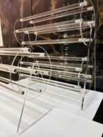 Acrylic Claw Clip Organizer Holder | 360-Degree Rotating Claw Clip Holder - Image 7
