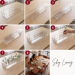 Clear Acrylic Flower Vase Rectangular - Image 6