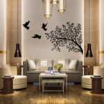 Metal Wall Art - Tree and Birds Metal Wall Decor - Image 5