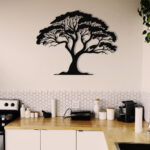Tree Decor Metal Wall Art - Image 2
