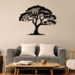 Tree Decor Metal Wall Art - Image 3